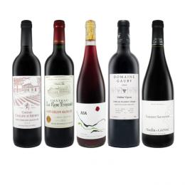 デイリーに楽しむボルドー&南仏赤ワイン5本セット