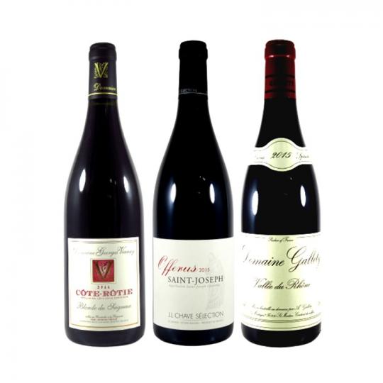 コート・デュ・ローヌの赤ワインを産地・生産者別に愉しむ3本セット