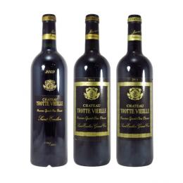 【垂直ボルドー】シャトー・トロット・ヴィエイユ　サンテミリオン・第1特別級B　垂直ワイン3本セット