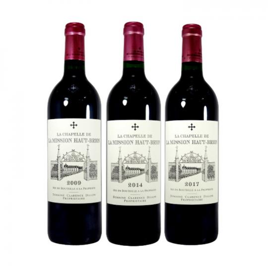 【垂直ボルドー】ラ・シャペル・ド・ラ・ミッション・オー・ブリオン　垂直ワイン3本セット