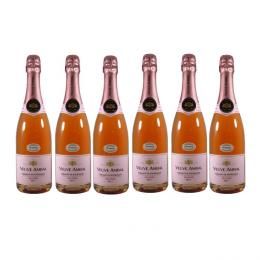 【6本まとめ買い!】クレマン・ド・ブルゴーニュ ロゼ　2019 ヴーヴ・アンバル