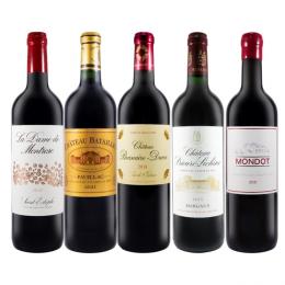 【数量限定】ボルドー赤ワイン5本セット