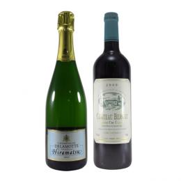 シャンパーニュ&グレートヴィンテージ2009年赤ワインセット